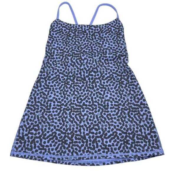 LULULEMON Dancing Warrior Tank 6 Ace Spot Lullaby Black - Picture 2 of 6